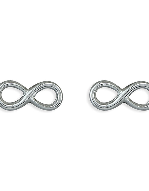 Load image into Gallery viewer, Infinity Symbol Stud Earrings

